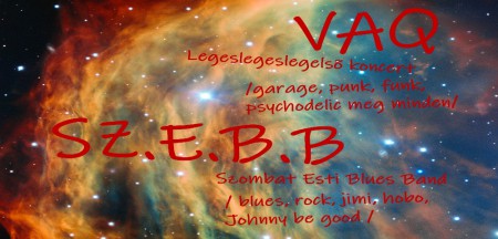 VAQ és SZ.E.B.B. koncert 2018.10.13.